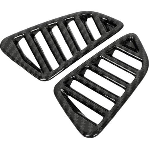 NEW-for Nissan Navara NP300 2016-2019 Car Carbon Air Conditioning Outlet Vent Frame Cover Trim Sticker Accessories