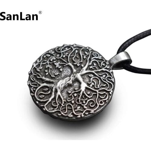 Tree Of Life Necklace Pendant Women Or Men Art Charm Amulet Jewelry