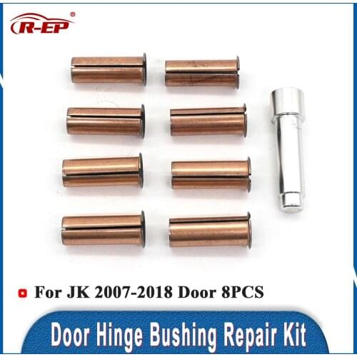 R-EP Door Hinged Auto Parts Fits for Jeep Wrangler JK 07-18 Door Hinge Bushing Repair Kit