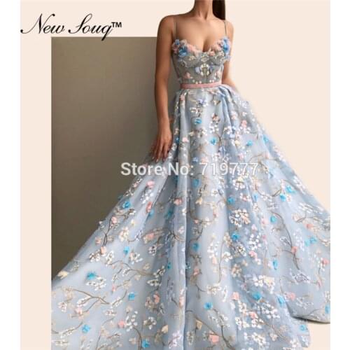 Spaghetti Straps Long Prom Dresses 2019 Robe De Soiree Sxy Party Gown Abiye Arabic Formal Dress For Women Elegant Evening Gowns