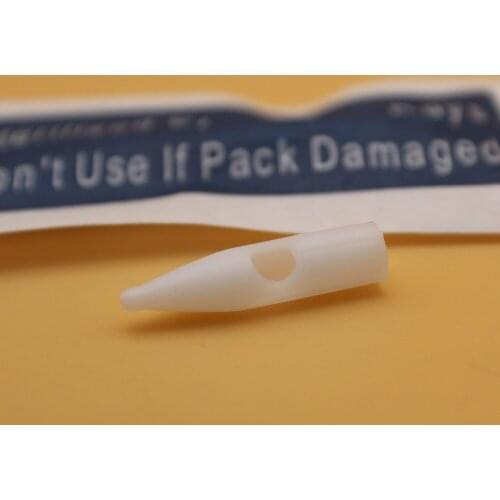 100Pcs 2RL Eyebrow Machine Tattoo Tip Permanent Makeup Needles Caps For Drangon/Mosaic/Merlin Tattoo Machines Eyebrow Lip
