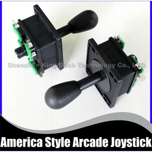 2 pcs/lot America Style 4 8 way Joystick with microswitch for arcade game machine,Perfect replacement Competition 8 Way Joystick