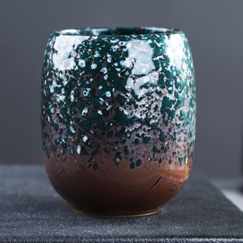 200ml water cup ceramic kiln change tea cup household large tea single cup large capacity coffee cup