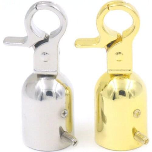 4 pcs 15mm Metal Trigger Snaps Swivel Clip Handle Shoulder Replacement Use for Purse Bag Strap Leather Craft With Screw