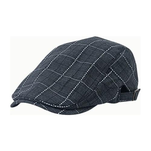 Achthoekige Hoeden Mannen Katoen Acht Panel Krantenjongenspet Platte Piekte Baret Vrouwen Retro Casual Solid Schilders Hoed