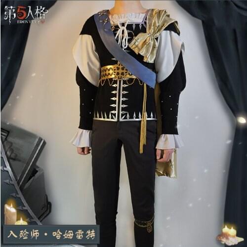 Anime Game Identity V Departures Working Dress Outfit Party Uniform Cosplay Costume Full Set Halloween Men Free Shipping 2020New