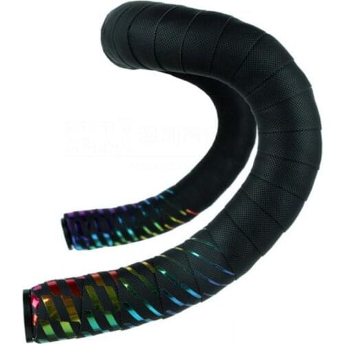 Bicycle Handlebar Tapes Iridescent Wear-resistant EVA Road Bicycle Bike Handlebar Tape for Outdoor cinta manillar carretera