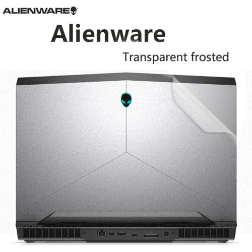 KH Laptop Sticker Decal Skin Carbon fiber Leather Cover Protector for Alienware 18 P19E 18.4"