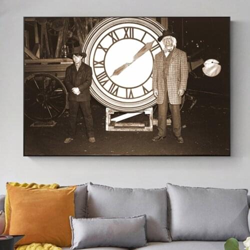 Classic Movie Back To The Future Posters and Prints Retro Photo Wall Art Picture Canvas Painting Home Decoration Cuadros
