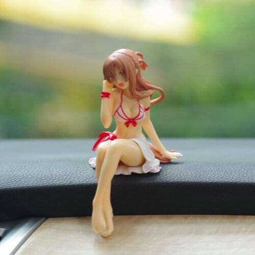 Sexy Bikini Girl Car Toys In Car Dashboard Decor Cool Cartoon Figures Dolls Car Ornaments Auto Accessory Car Dashboard Toys Cute