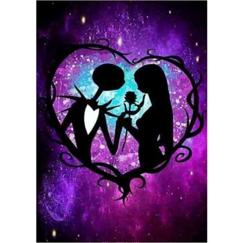 SNA 3D DIY Diamond Embroidered Colorful Painted Diamond Cross Stitch Full Diamond Mosaic Wall Sticker Decoration