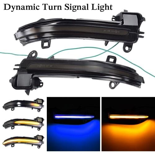 LED Dynamic Turn Signal Side Mirror Sequential Light Indicator For BMW 1 2 3 4 Series X1 F20 F21 F22 F30 F31 F34 F32 E84 i3