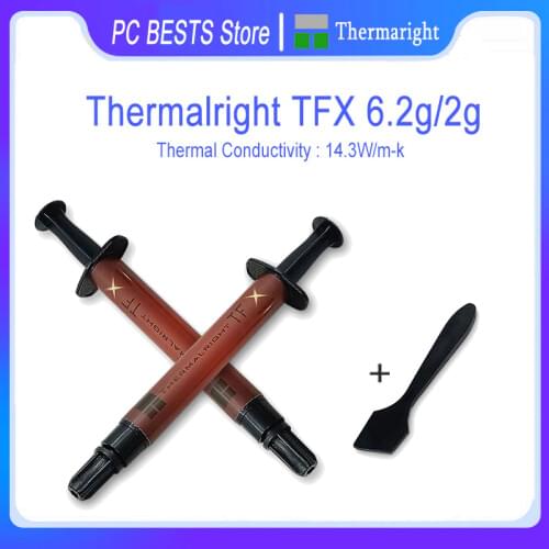 Thermalright TFX 6.2g/2g Thermal Grease CPU thermal Notebook grease heat dissipation silicone grease notebook desktop computer