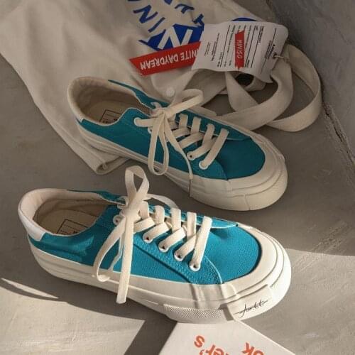 Spring And Summer Fashion All-Match Canvas Shoes Womens New Color Breathable Lightweight Casual Thick-Soled Non-Slip Sneakers