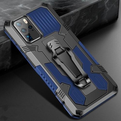 Drop resistance Armor Belt Clip Case For Huawei P40 Pro E Lite P30 LITE P Smart Z High impact Military Rugged Shield Cover