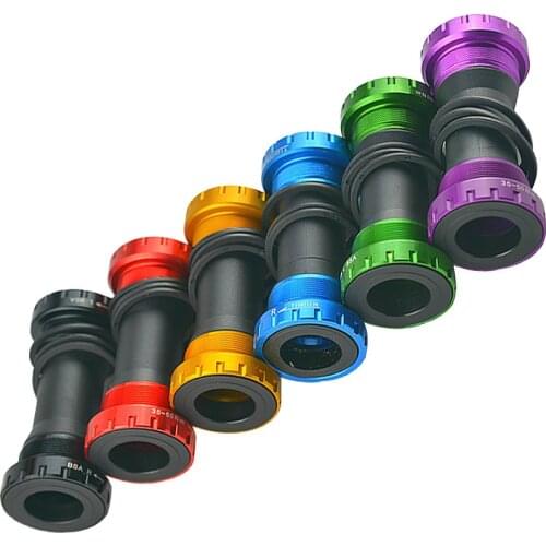 External Bearing BB Bearing Bottom Bracket Screw Type 68/73 Mm Bicycle Axis MTB Road Bike Bottom Bracket Waterproof CNC Alloy BB