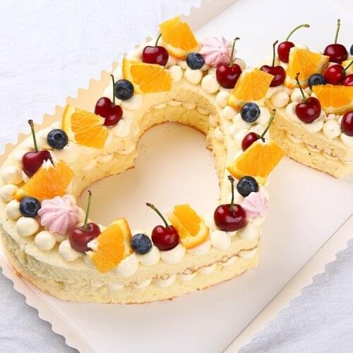 3pcs/set Heart Shape Cake Mold Cake Decorating Tools Confeitaria Maker Useful Baking Accessories 6/8/10 Inch Kitchen Tools