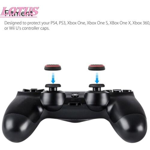 4PCS Silicone Analog Thumb Stick Grips Cover For Xbox 360 One Playstation 4 For PS4/PS3 Pro Slim Gamepad Cap Joystick Cap Cases