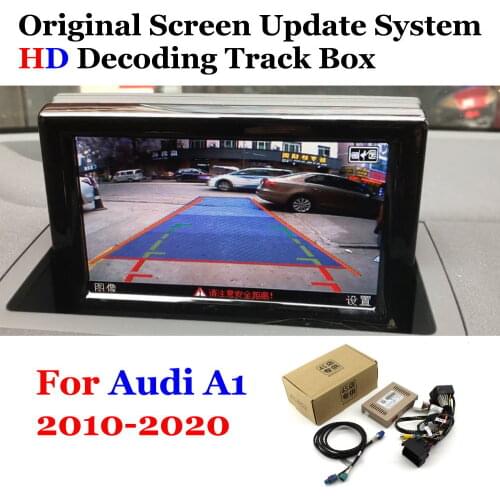 Car Rear View Backup Reverse Camera For Audi A1 8X 2010-2012 2013 2014 2015 2016 2017 2018 2019 2020 HD CCD Decoder Accessories