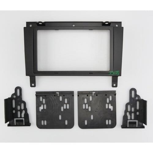 Car Radio Fascia,Car Dash Panel Dash Kit is suitable for 1999-2005 VOLKSWAGEN GOL,Double Din Car Audio Frame