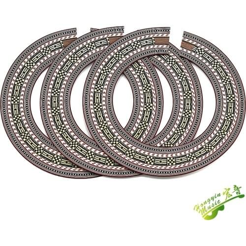 3PCS Guitar Sound hole Inlay WOOD For Classical guitar Guitar Accessories YKQ104