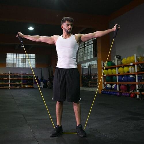 Body Chest Expander Exercise Puller Muscle Stretcher Training Home Gym gomas elasticas fitness Body Workout Resistance Rope