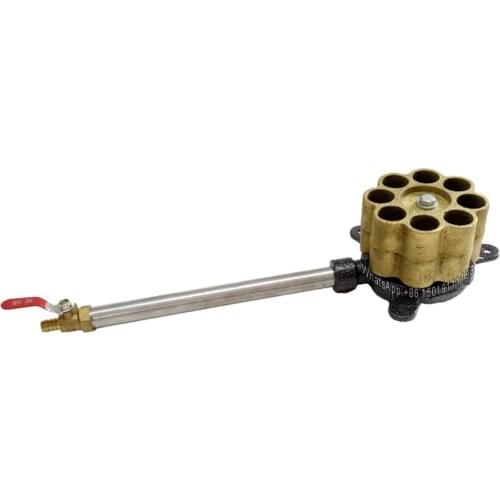 8 burner gas stove burner,desktop outdoor gas stove,portable burner,high pressure stove,flat bottom stove,barbecue gas stove