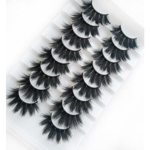 4/8 Pairs 3D Mink Lashes 20mm Eyelashes 3D Natural False eyelashes Soft Mink eyelash extension Makeup beauty maquillaje lashes