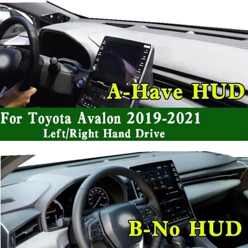 Fits Toyota Avalon Saloon VI TRD XLS 2019 2020 2021 Dashmat Dashboard Cover Instrument Panel Protective Pad Dash Mat Carpet