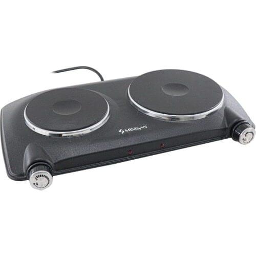 Minisan MS-5012 Coupled Electric Hot Plate Cooker touch-latch portable cooker
