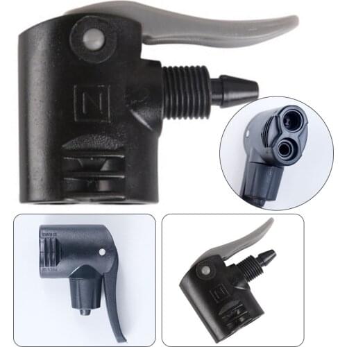 PVC Bike Multi Purpose Inflator Air Nozzle Tip Head Bicycle Pump US To UK Nozzle F/V A/V Schrader/Presta Valve Convertor
