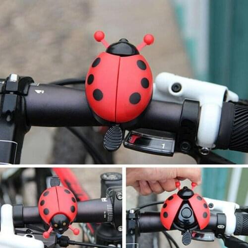 Cartoon Bicycle Bell Ring Beetle Cycling Bell Lovely Kids Bell Ring for Bike Ride Horn Alarm bicycle Accessories