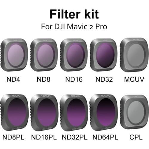 DJI MAVIC 2 PRO Filter MCUV CPL ND ND4 ND8 ND16 ND32 Camera Lens Filter kit Set For Mavic 2 Drone Gimbal Camera Accessories