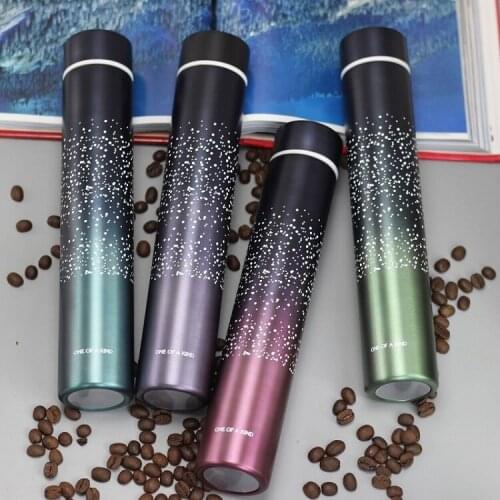 New stainless steel double-layer vacuum flask 280ml vacuum flask coffee cup coffee tea milk travel mug vacuum flask gift cup