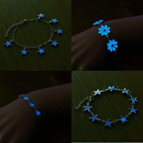 New Arrivals Night Glow Bracelets Creative DIY Animal Tricks Super Sprouting Luminous Bracelet Surprise Gifts Girls Couples