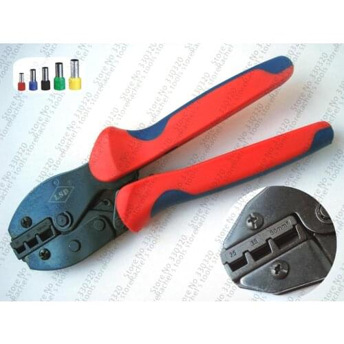 Cable ferrules crimper LY-2550GF crimping tool cord end terminals 25-50mm2 crimp plier