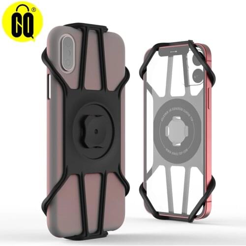 Bike phone holder Silicone Adapter For Quick Mount Phone Holder For Air-vent/Car/Bike/Belt Clip/Wall/Armband/Wristband Mount