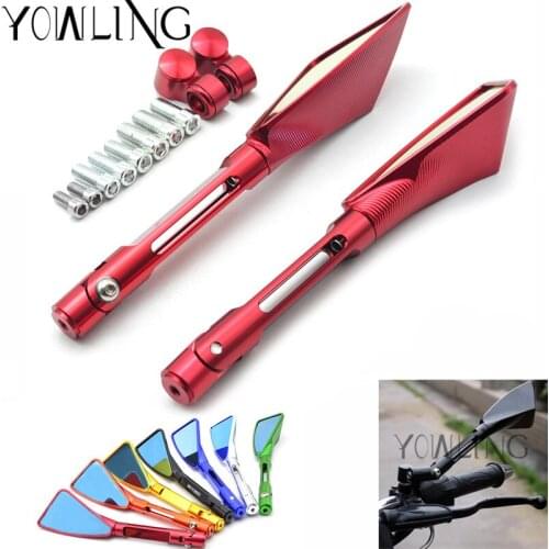 Motor Rearview Mirror universal motorcycle Scooter Rearview Mirrors for yamaha r1 r3 r6 r25 r10 tmax500 tmax530 mt09 mt07 mt10