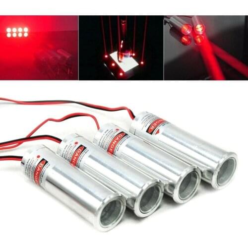 Fat Beam 650nm 100mW Red Thick Dot Laser Diode Module 3.7V-5V LED Bar DJ Stage Light