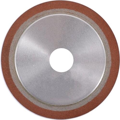 125mm/5'' 150 Grit One Sidegrinding Wheel Cone Plain Resin Diamond Grinding Wheel Disc Carbide For Angle Grinding Cutting