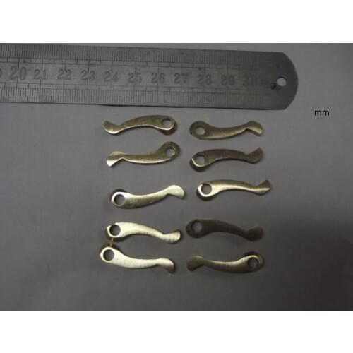 5 pcs Alto sax repair parts Brass unpainted