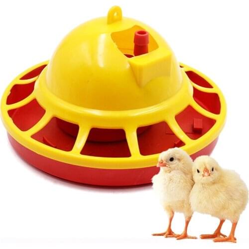 1Pcs Automatic Chicken Feeder Waterer Fountain Chick Brooder Drinkers Poultry Feeder Cup Poultry Farming Feeding Watering Supply