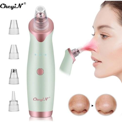 CkeyiN Blackhead Skin Care Dropshipping Price Face Deep Pore Acne Pimple Removal Vacuum Suction Facial Diamond Beauty Tool