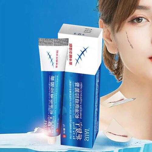 Scar Removal Cream Acne Scars Gel Stretch Marks Surgical Scar Burn For Body Pigmentation Corrector Acne Spots Repair Care 20g