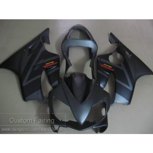 Injection molding fairing kit for Honda CBR600 F4I 01 02 03 matte black fairings set CBR600 F4I 2001 2002 2003 HB03