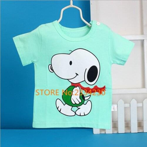 Hot Sale Boys Girls Unisex Baby T-shirts 2017 High Quality Fashion T-shirts Casual O-neck Short Sleeve 100% Cotton Kids T-shirt