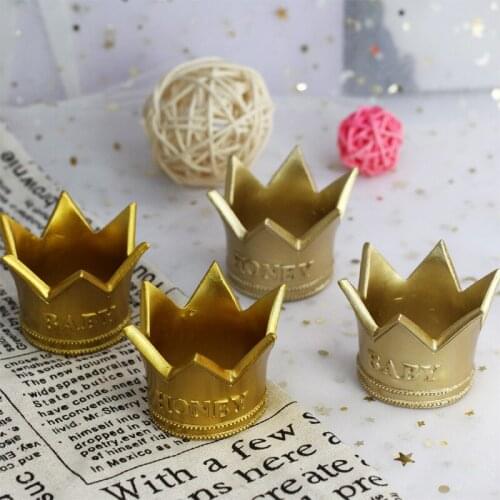 Mini Crown Princess Topper Crystal Pearl Tiara Children Hair Ornaments For Wedding Birthday Party Cake Decorating Tools