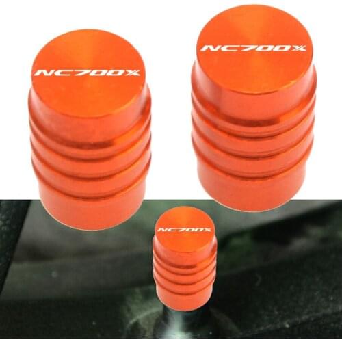 Motorcycle CNC Aluminum Accessorie Wheel Tire Valve Stem Caps CNC Airtight Covers For HONDA NC700X NC700S