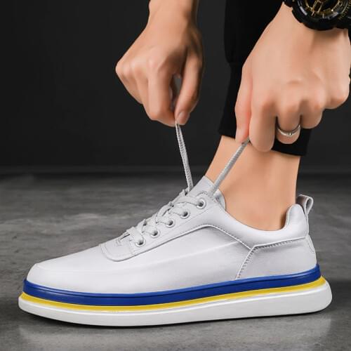 Mens cushioning sports shoes breathable mesh outdoor casual shoes wear-resistant running shoes walking shoes