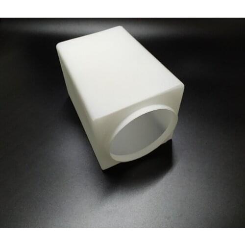 2 sizes Milky Frosted glass block lamp shade,Handmade,high quality,for pendant light,wall light,lawn lamp Soft light at night